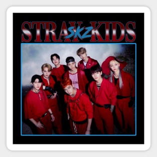 Stray Kids - skz retro vintage 90s Magnet